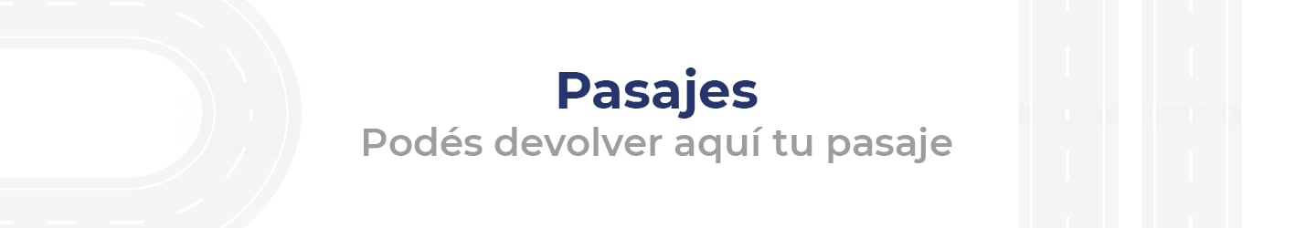 Devolver Pasajes